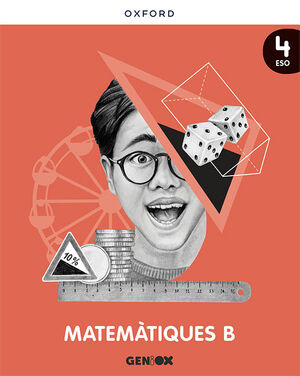 MATEMATIQUES B 4R ESO. LLIBRE DE L'ESTUDIANT. GENIOX (COMUNITAT V