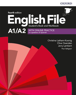 LIBRO PAPEL ENGLISH FILE 4TH EDITION A1/A2. PACK KEY