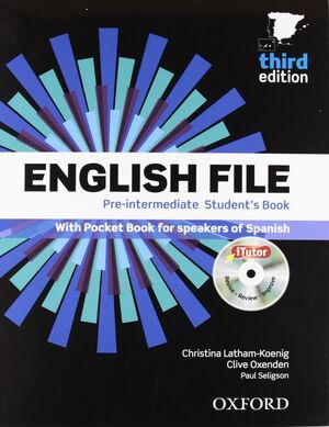 ENGLISH FILE PRE-INT PACK N/K 3ED - E.S.