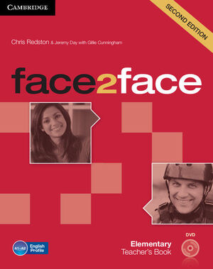 FACE2FACE ELEMENTARY TEACHER'S BOOK WITH DVD 2ND EDITION