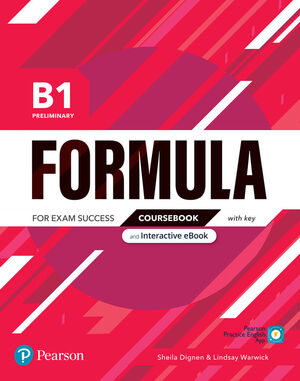FORMULA B1 PRELIMINARY COURSEBOOK AND INTERACTIVE EBOOK WITH KEY WITH DIGITAL RE