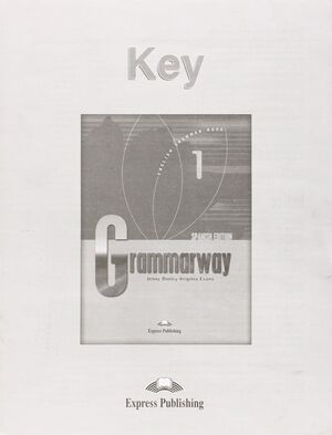 GRAMMARWAY 1 KEY SPANISH EDITION