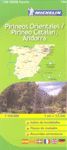 MAPA ZOOM PIRINEOS ORIENTALES / PIRINEO CATALÁN, ANDORRA