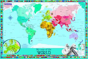 MY MAP OF THE WORLD