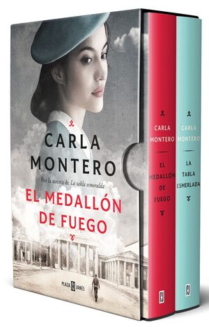 PACK CARLA MONTERO CON: EL MEDALLON DE FUEGO  LA TABLA ESMERALDA