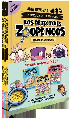PACK APRENDE A LEER CON... ¡LOS DETECTIVES ZOOPENC