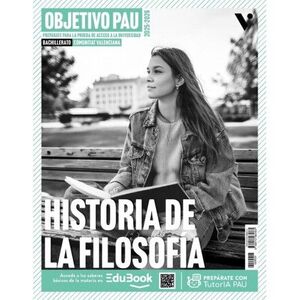 OBJETIVO PAU HISTORIA DE LA FILOSOFÍA. COMUNITAT VALENCIANA.