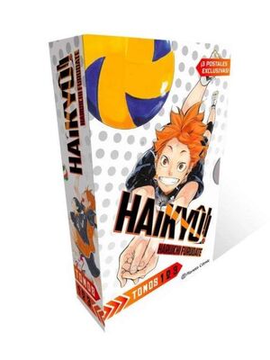 SHONEN STARTER SET HAIKYU!! Nº 1+2+3