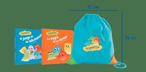 PACK LOS FANTASMÁTICOS: 2 CUENTOS MOCHILA INFANTIL