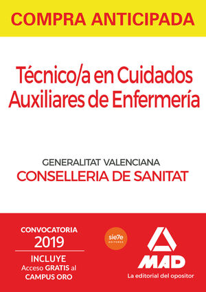 PAQUETE AHORRO TÉCNICO/A EN CUIDADOS AUXILIARES DE ENFERMERÍA DE INSTITUCIONES S