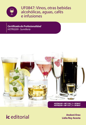 VINOS, OTRAS BEBIDAS ALCOHÓLICAS, AGUAS, CAFÉS E INFUSIONES. HOTR0209 - SUMILLER