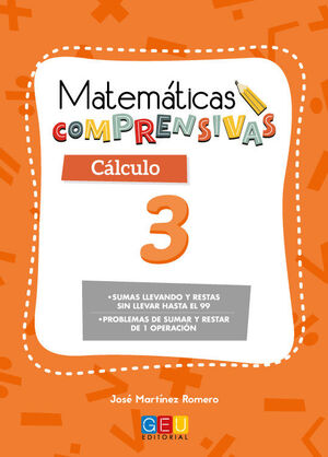 MATEMÁTICAS COMPRENSIVAS. CÁLCULO 3