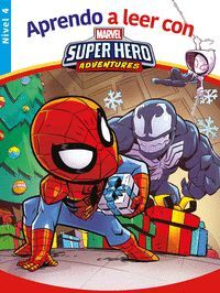 APRENDO A LEER CON LOS SUPERHÉROES MARVEL - NIVEL 4 (APRENDO A LEER CON MARVEL)