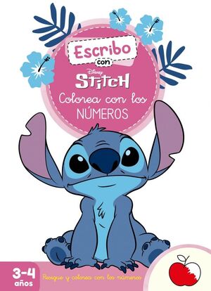 ESCRIBO CON STITCH. COLOREA CON LOS NÚMEROS (DISNE