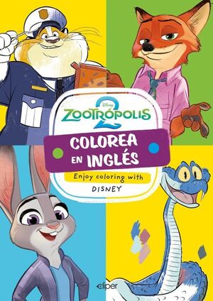 APRENDE Y COLOREA EN INGLÉS CON ZOOTRÓPOLIS 2