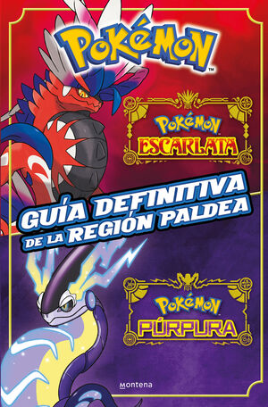 GUIA DEFINITIVA DE LA REGION PALDEA. LIBRO OFICIAL. POKEMON ESCAR