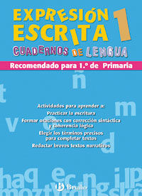 EXPRESIÓN ESCRITA 1 CUADERNOS LENGUA PRIMARIA