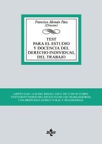 TEST PARA EL ESTUDIO Y DOCENCIA DEL DERECHO INDIVIDUAL DEL TRABAJO