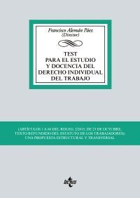 TEST PARA EL ESTUDIO Y DOCENCIA DEL DERECHO INDIVIDUAL DEL TRABAJO