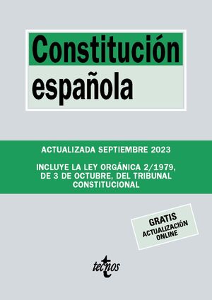 CONSTITUCION ESPAÑOLA  2023