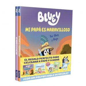 BLUEY. UN CUENTO - ¡PAPÁ Y MAMÁ SON GENIALES! PACK