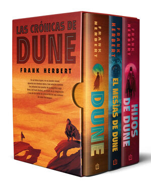 TRILOGIA DUNE, EDICION DE LUJO (ESTUCHE CON: DUNE  EL MESIAS DE