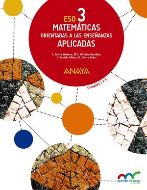 MATEMÁTICAS ORIENTADAS A LAS ENSEÑANZAS APLICADAS 3. TRIMESTRES.
