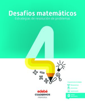 CUADERNO DESAFIOS MATEMATICOS 4 4ºEP 18 ESTR.RES.P