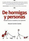 DE HORMIGAS Y PERSONAS
