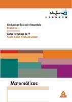 MATEMÁTICAS. GRADUADO EN EDUCACIÓN SECUNDARIA (PRUEBA LIBRE). CICLOS FORMATIVOS