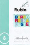 CUADERNOS ESCRITURA 8. RUBIO