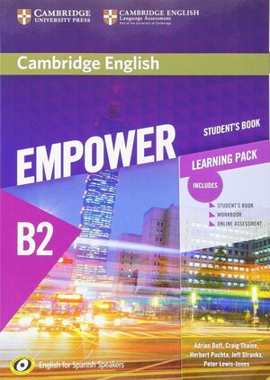 CAMBRIDGE ENGLISH EMPOWER FOR SPANISH SPEAKERS B2 STUDENT'S BOOK WITH ONLINE ASS