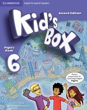 KID'S BOX FOR SPANISH SPEAKERS  LEVEL 6 PUPIL'S BOOK 2ND EDITION