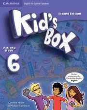 KID'S BOX FOR SPANISH SPEAKERS  LEVEL 6 ACTIVITY BOOK WITH CD ROM AND MY HOME BO