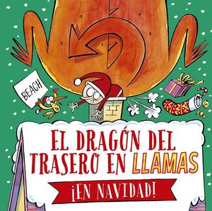 DRAGON DEL TRASERO EN LLAMAS