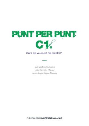 PUNT PER PUNT. C1