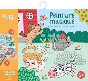 PINTURA MAGICA DE ANIMALES DE COMPAÑIA. ESTUCHE DE