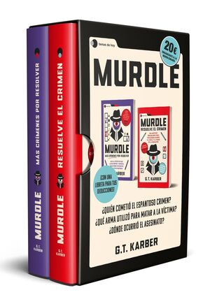ESTUCHE MURDLE: VOL. 1 + VOL. 2 + LIBRETA DE DEDUC